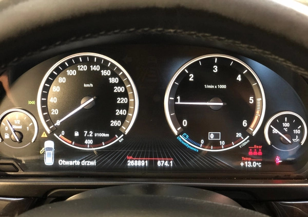 BMW Seria 5 cena 52900 przebieg: 280000, rok produkcji 2013 z Żyrardów małe 742